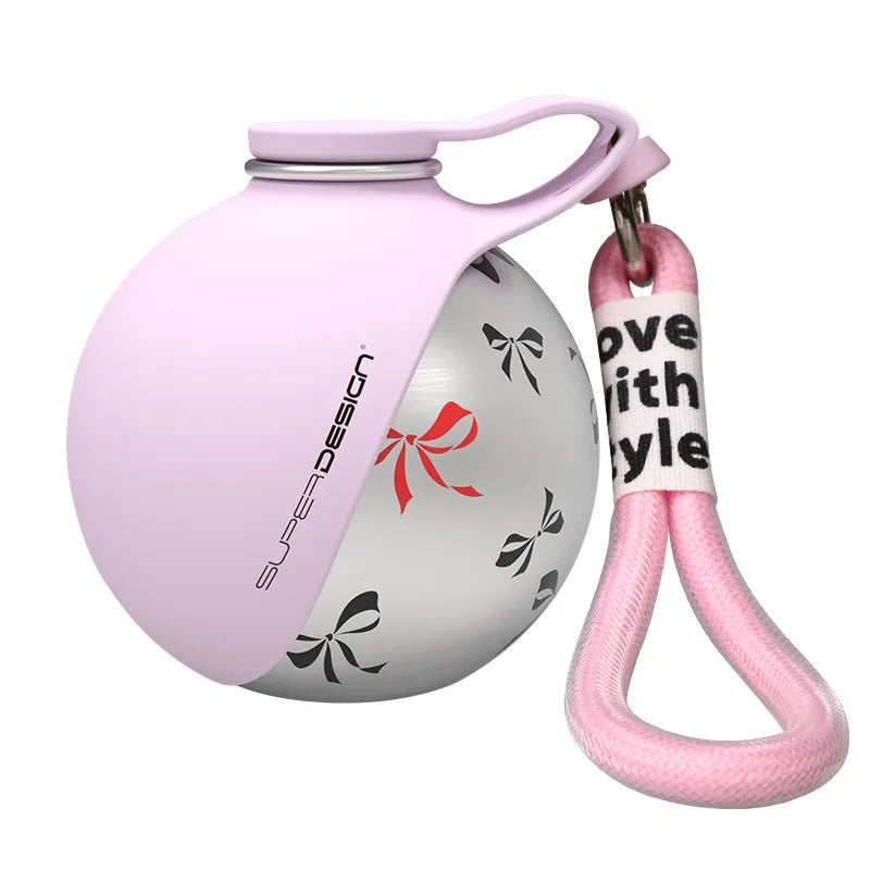 Portable 285ml Dog Water Bottle – Travel Drink Dispenser & Bowl 🐶💧