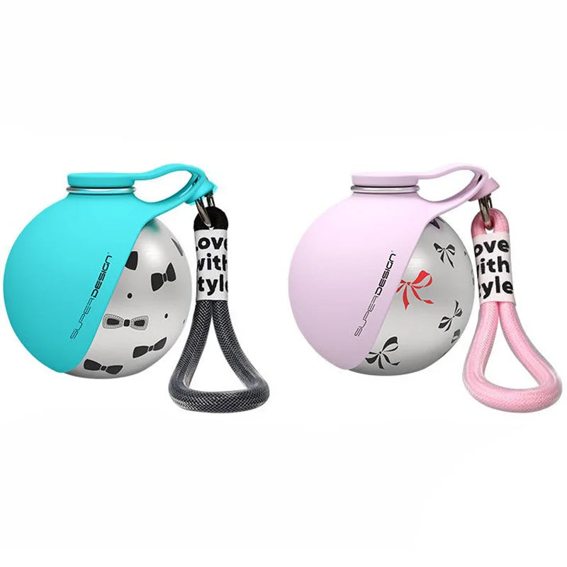 Portable 285ml Dog Water Bottle – Travel Drink Dispenser & Bowl 🐶💧