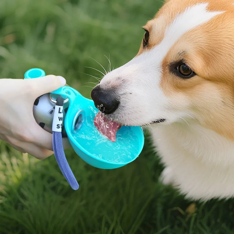 Portable 285ml Dog Water Bottle – Travel Drink Dispenser & Bowl 🐶💧